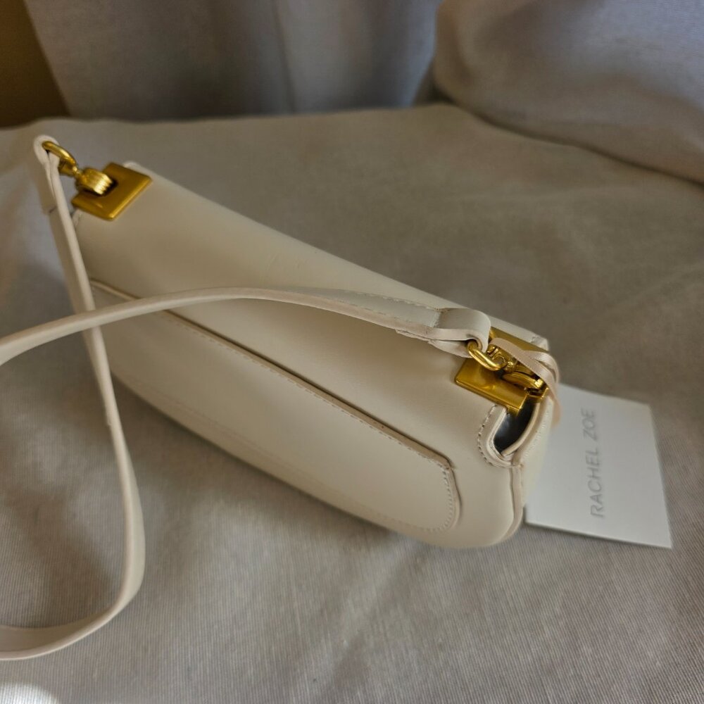 Rachel Zoe Small Cream Bag - Picture 5 of 5